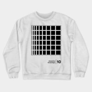 Autechre / Minimal Graphic Artwork Design Crewneck Sweatshirt